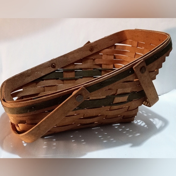 VTG • 1991 • Longaberger • Christmas Collection • Yuletide Traditions Basket - Picture 6 of 12